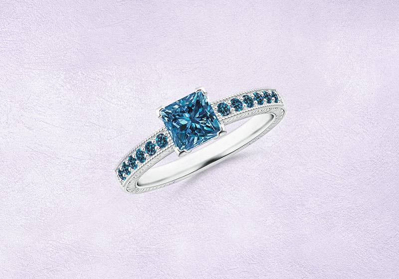 The History and Origin of Enhanced Blue Diamonds