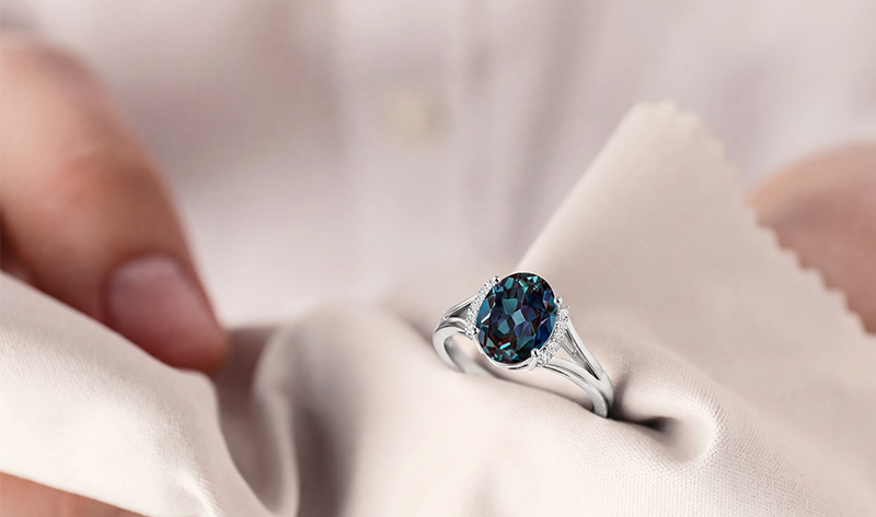 How to Care for Your Lab-Grown Alexandrite Jewelry