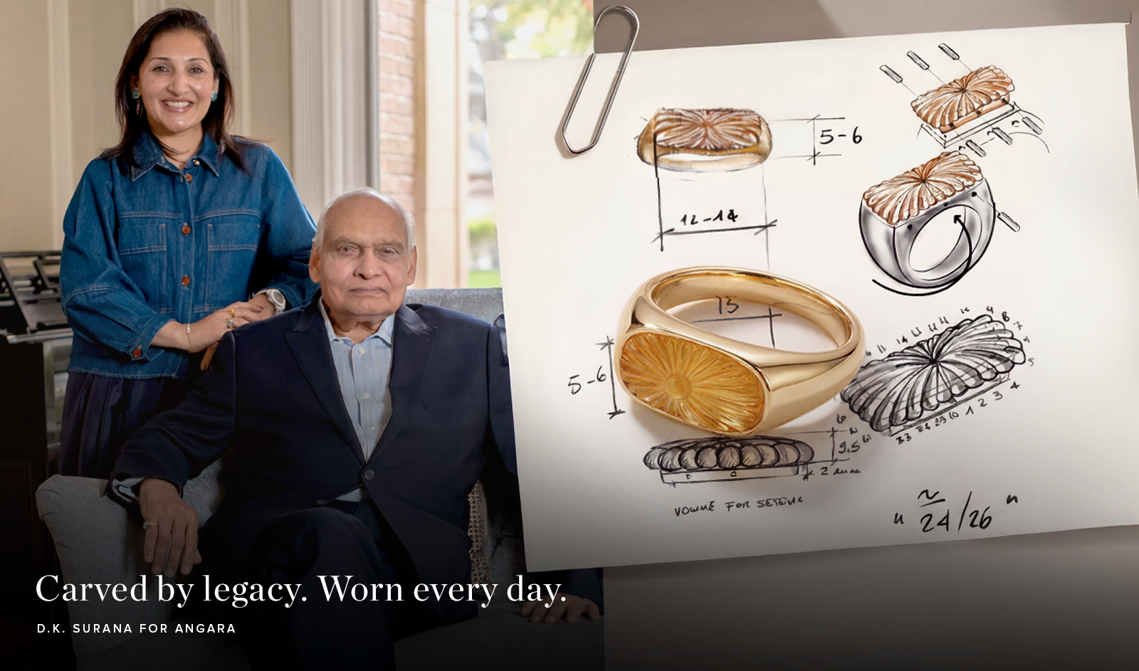 Inside The Heritage Collection: How a Father-Daughter Duo Brought Gemstone Carving to Everyday Wear