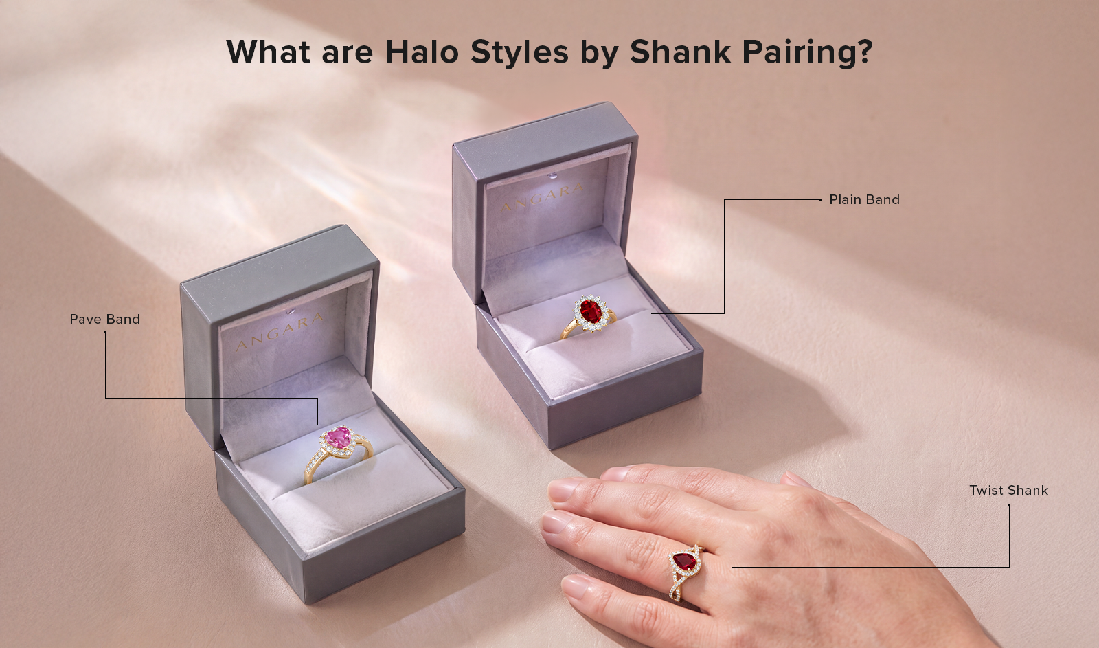 Halo Ring Shank Styles Explained