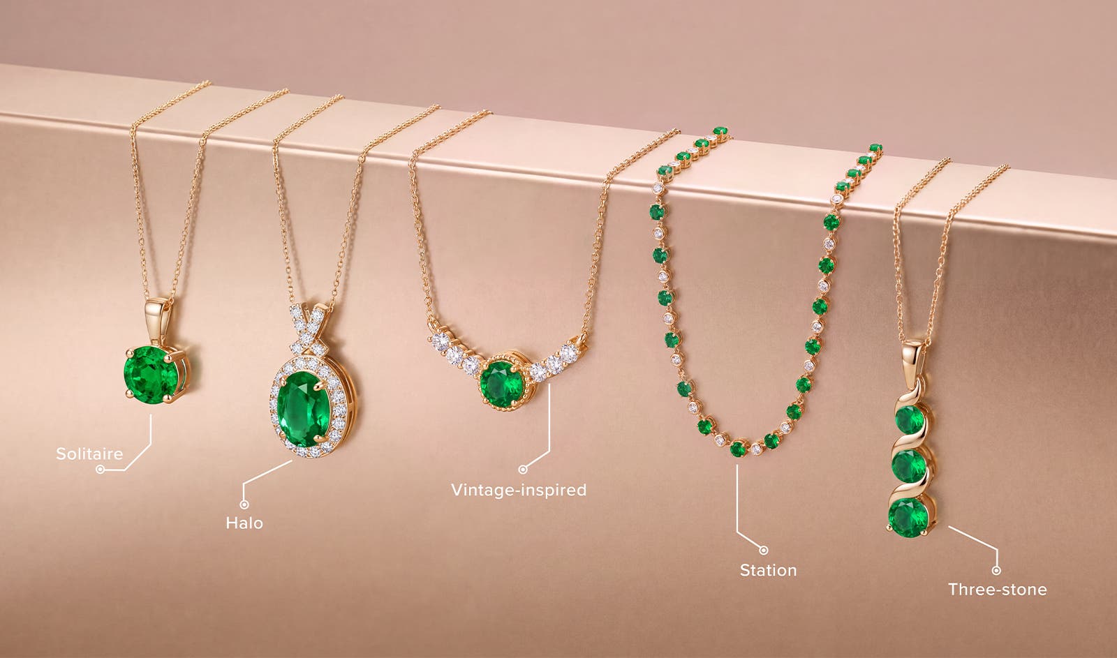 Top 10 Emerald Necklace and Pendant Styles: From Classic Solitaires to Elegant Statement Pieces