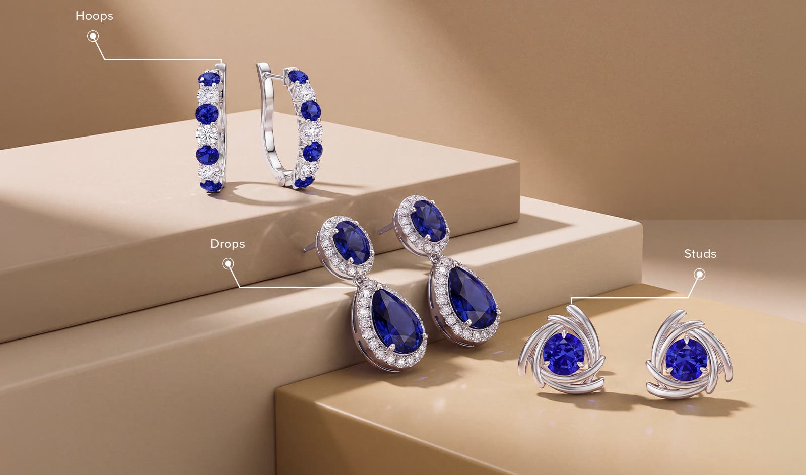 Top 10 Blue Sapphire Earring Styles: From Timeless Studs to Statement Drops