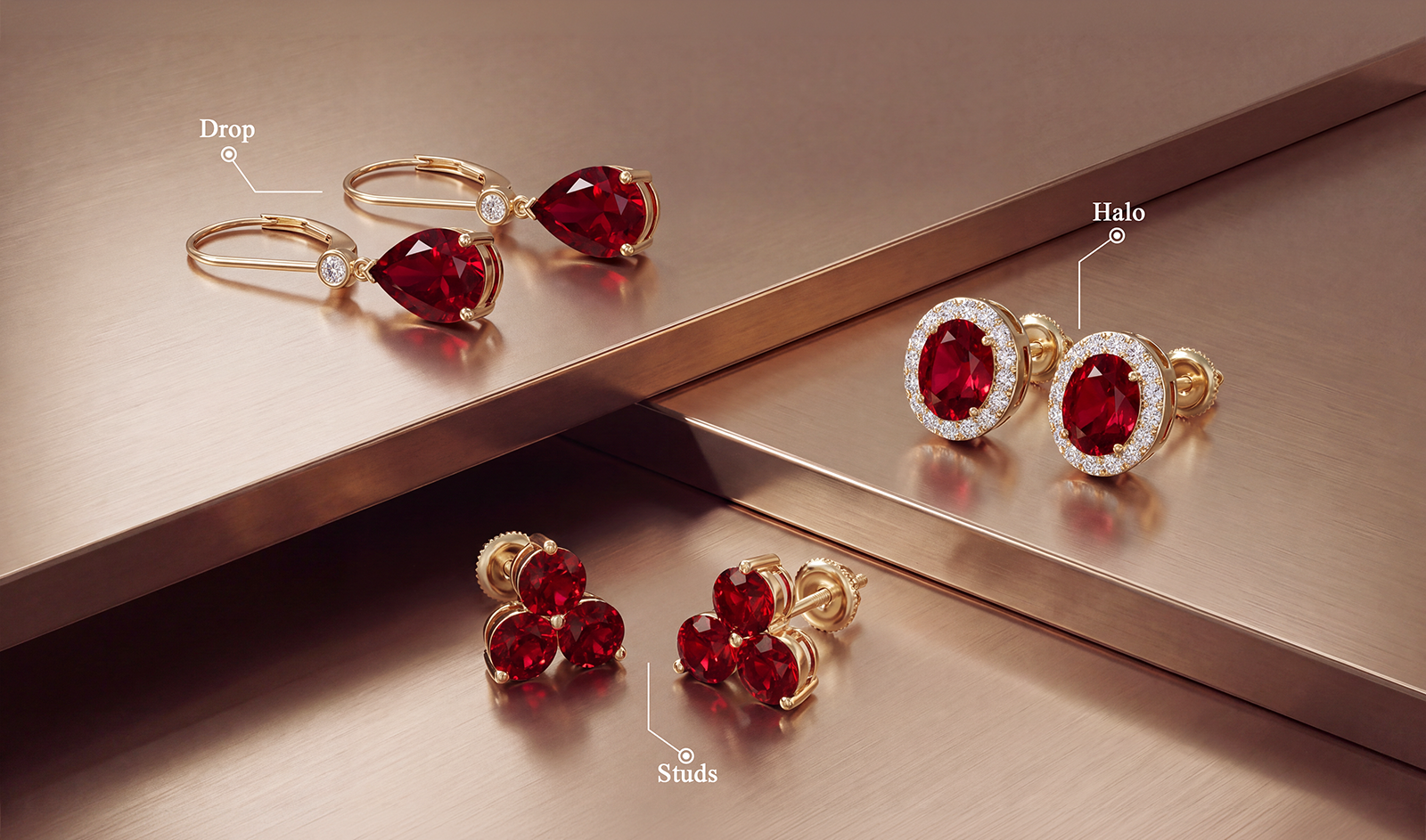 Top 10 Ruby Earring Styles You Must Have