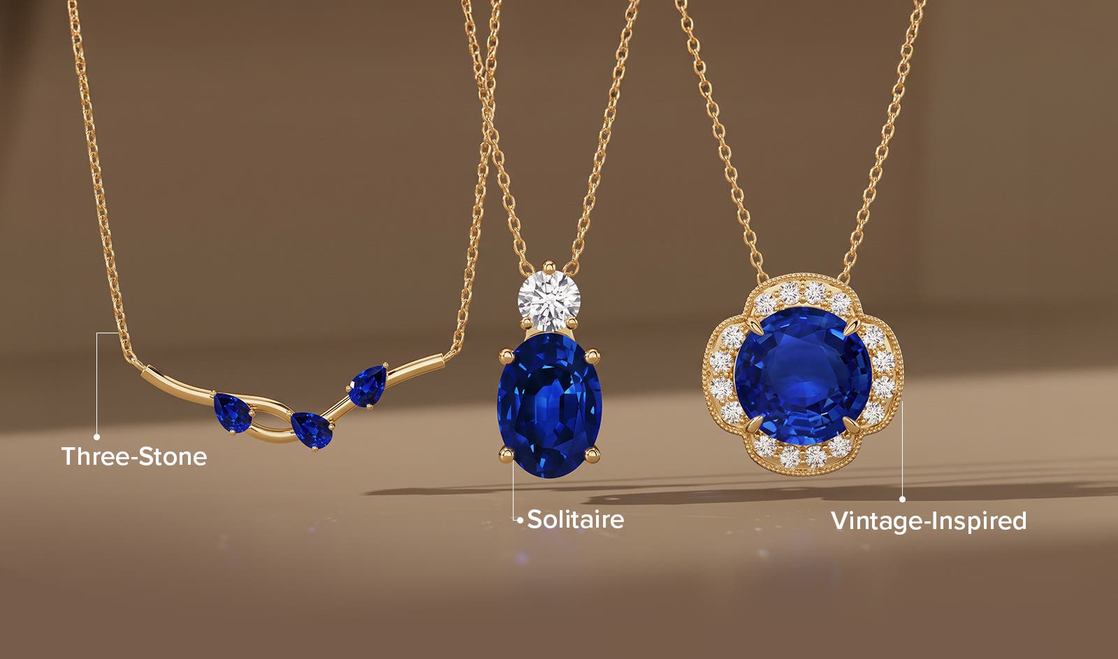 Top 10 Blue Sapphire Necklace & Pendant Styles: From Classic Pendants to Statement Designs